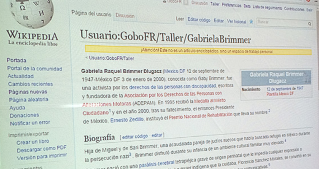 Sesión 12: La satisfacción de subir un artículo elaborado por todas