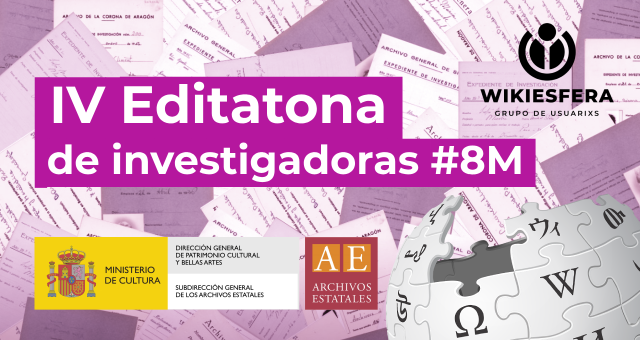 IV Editatona de investigadoras #8M (virtual)