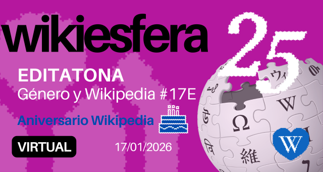 Virtual Editatona 25th Anniversary Gender and Wikipedia #17E