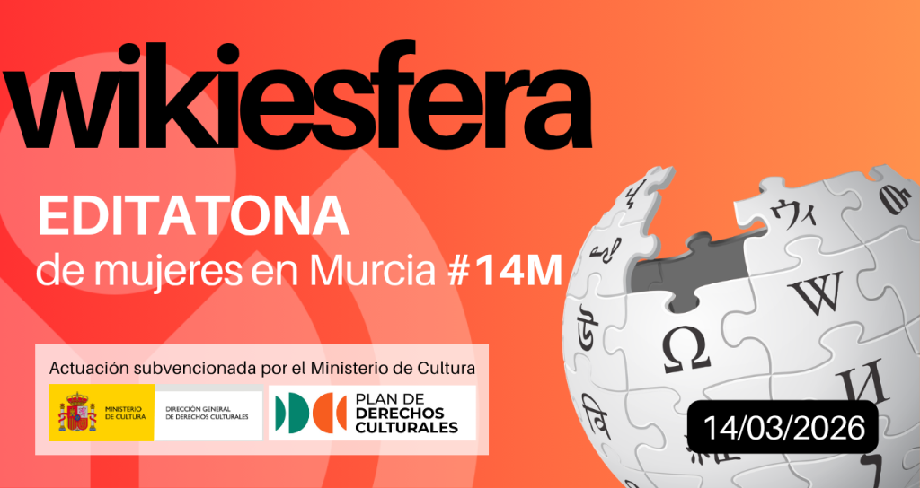 Editatona of women in Murcia #14M | [WikiAlboroque]