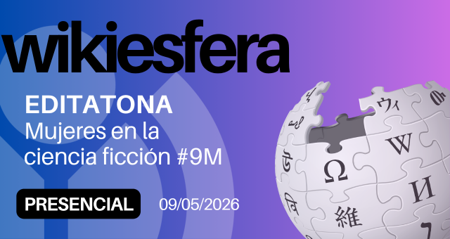 Editatona de mujeres en la ciencia ficción #9M