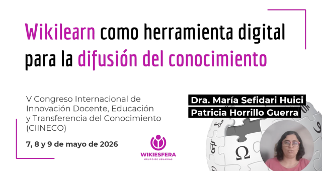 Wikilearn como herramienta de difusión del conocimiento