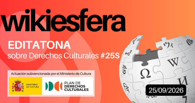 Protegido: Editatona sobre Derechos Culturales #25S | [Wikiesfera]